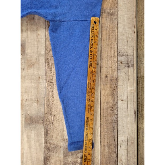 VTG Imported P&M Distributors Sweden 100% Wool Blue Size pics for measurements - Picture 6 of 6